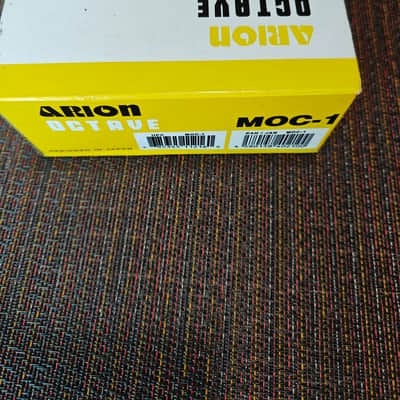 With Box Arion MOC-1 Octave 1980s - Black image 11