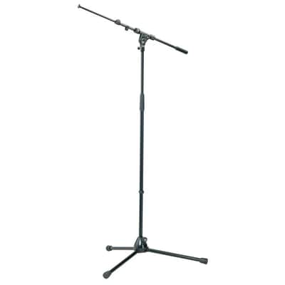 K&M 210/9 Microphone Stand with Telescopic Boom Arm image 2