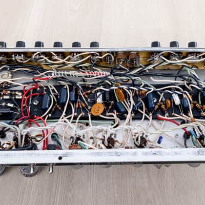 1976 Fender Twin Reverb Silverface Vintage Tube Amp, Serviced & Retubed image 15