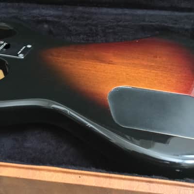 1981 Kramer Pacer Guitar Tobacco Burst "Strat Head" in excellent condition with OHSC image 14