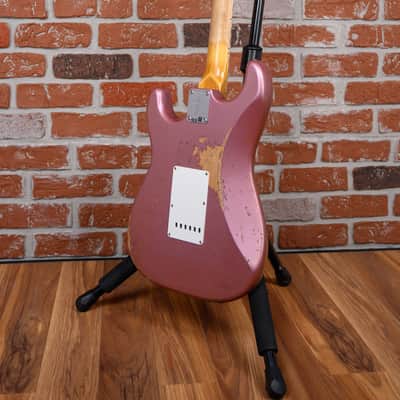 Fender Custom Shop Yngwie Malmsteen Stratocaster Heavy Relic Burgundy Mist Metallic 2026 w/OHSC image 8