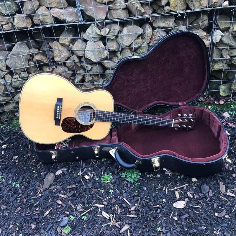 Martin Custom 000 Model formerly owned and used by John Squire THE STONE ROSES 2000s - Natural image 3