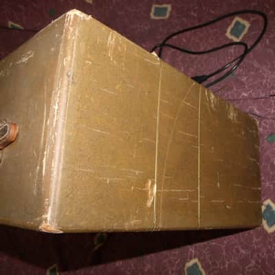 Vintage 1947 Gibson BR-6 Amp 3-prong/caps installed VG image 8