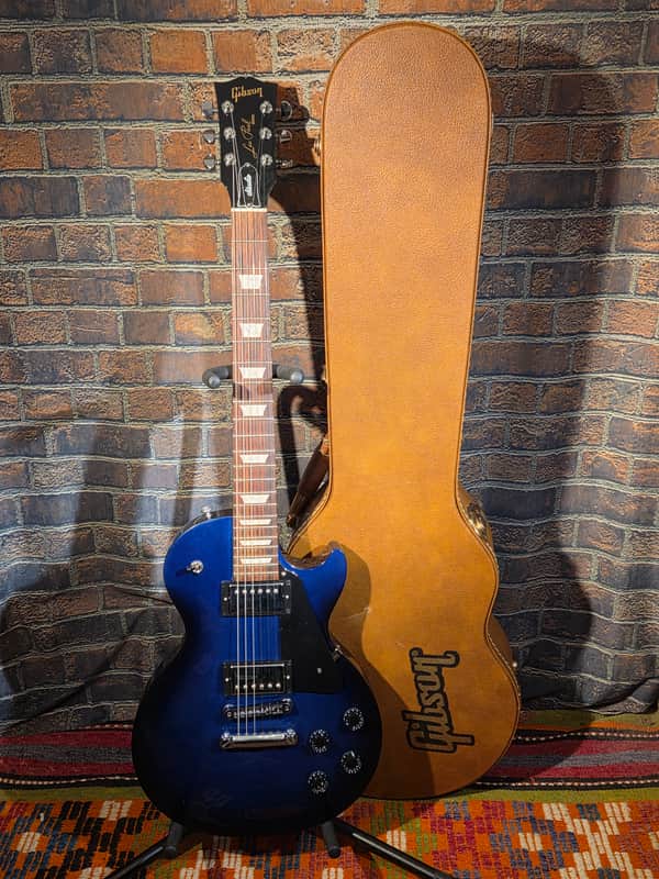 Gibson 2021 Les Paul Studio Midnight Manhattan w/ Gibson HSC