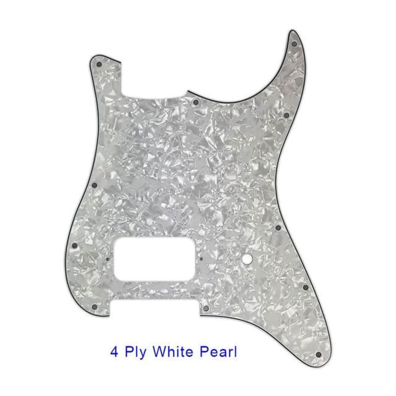 Pickguard for Strat - Free Shipping-4Ply White Pearl image 1