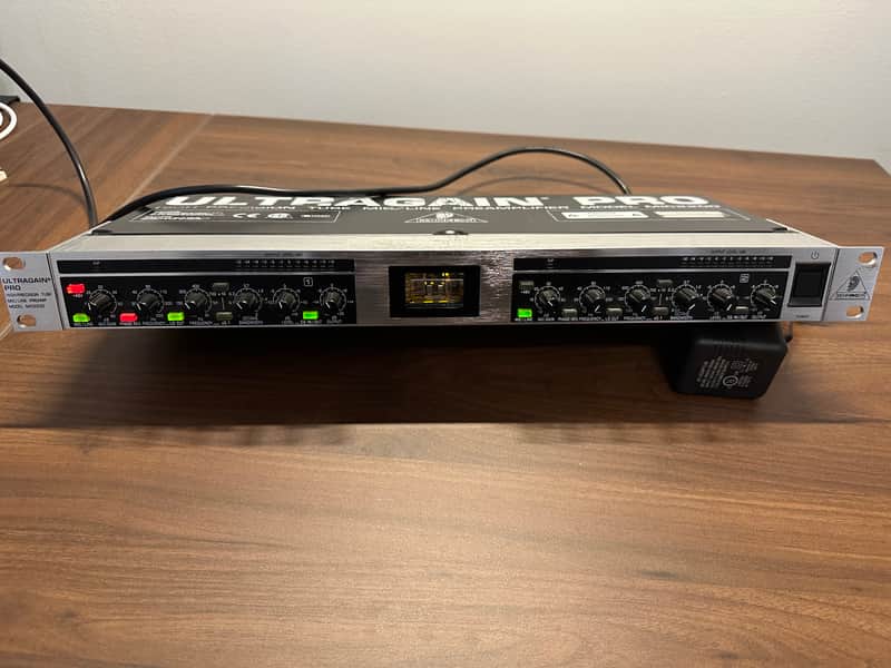 Behringer Ultragain Pro MIC2200 Vacuum Tube Mic Line Preamp | Reverb