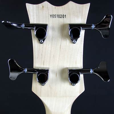 2005 Dean Stylist Hollow Body Bass w/Original Hardcase! image 7