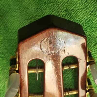 John Le Voi manouche petite bouche gypsy jazz guitar 1997 - natural solid spruce top image 11