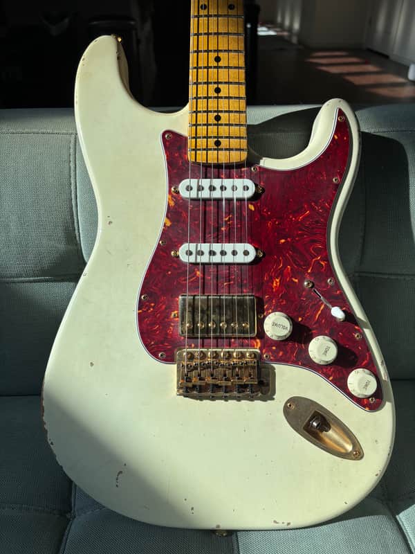 Rittenhouse Guitars S Model HSS 2020 - Vintage White image 1