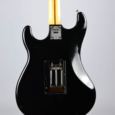 Kramer Pacer-Deluxe 1986 Black 45mm-Nut-Maple-Fretboard image 11