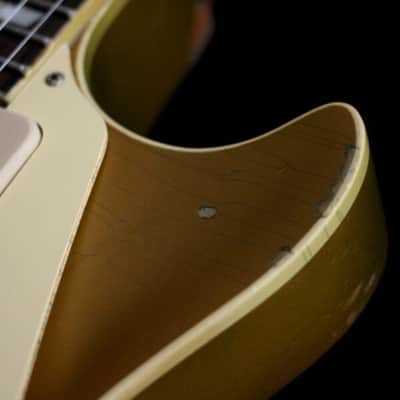 Handyman Les Paul Gold Top All Gold 2019 - All Gold relic image 3