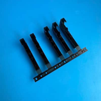 CASIO LK-100 LK-110 LK-45 Lighting Keyboard Part: Black Keys [One Octave] image 2