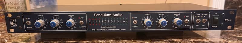 Immagine Pendulum Audio PL-2 Dual JFET/MOSFET Analog Peak Limiter Excellent - 1