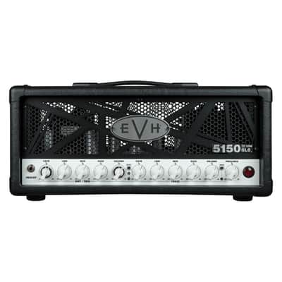 EVH 5150 III 50-Watt Tube Head Amplifier with Three channels, Selectable Impedance, and Independent Dual-Concentric Controls (Black) image 1