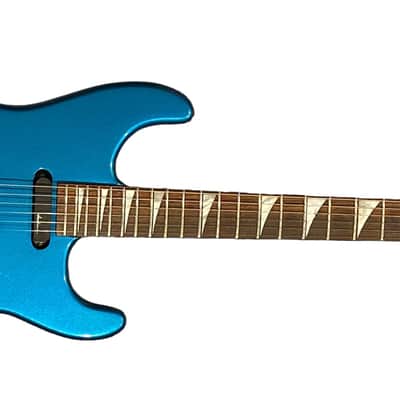 Charvel Model 4 - Circa 1987 1988 - Electric Blue - Made in Japan - MIJ - w/ OHSC image 2