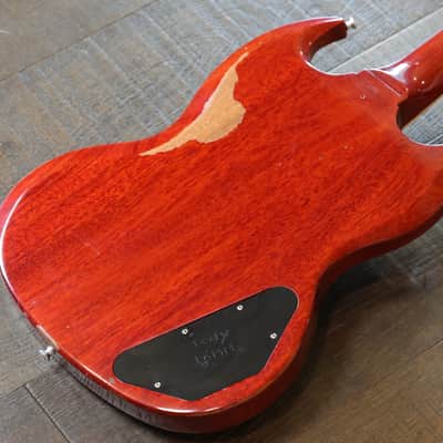 Unplayed! 2020 Gibson Custom Shop 1964 Tony Iommi “Monkey” SG Special Reissue Left-Handed Electric Guitar Vintage Cherry #23 + COA OHSC image 14