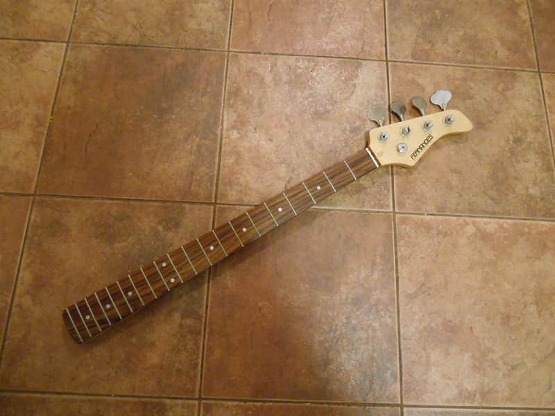 1997 Fernandes Jazz Bass Guitar Neck. Loaded. Project. image 1