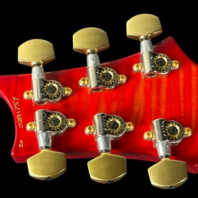 2020 Paul Reed Smith PRS Special 22 Semi-Hollow 10 Top Wood Library w Matching Flamed Maple Neck ~ Blood Orange image 9
