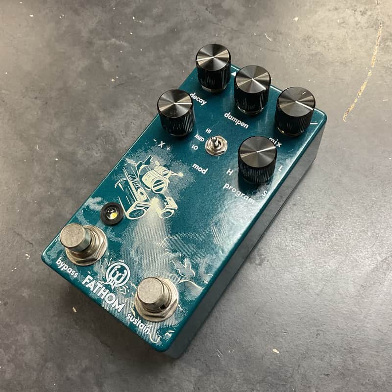 Walrus Audio Fathom Multi-Function Reverb 2018 - Present - Blue image 1
