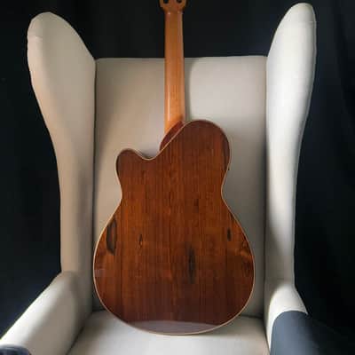 Paul McGill Super Ace Nylon Classical Cutaway Brazilian Rosewood BAM Case image 3