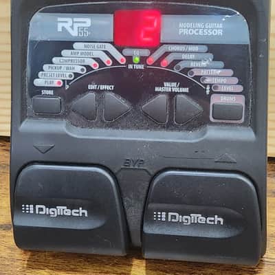 DigiTech RP55 Guitar Multi-Effect Processor 2010s - Black image 1