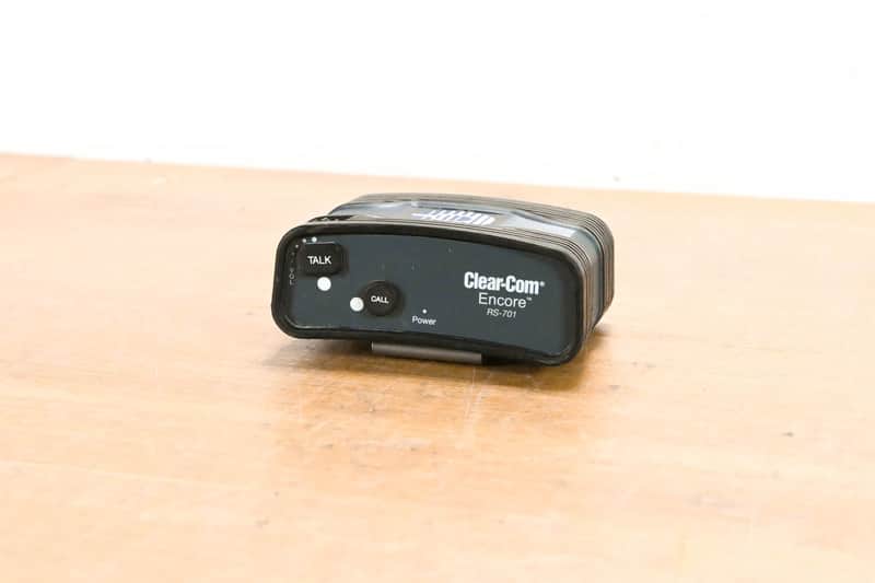 Clear-Com RS-701 Single-Channel Intercom Beltpack CG012TV image 1