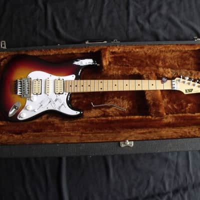 ESP Custom Stratocaster 1985-86 Sunburst | Owned by Dave Murray of Iron Maiden image 1