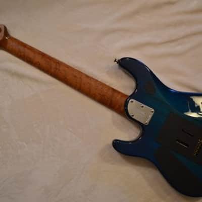 Ernie Ball Music Man JP7 PDN 2014 Neptune Blue image 11