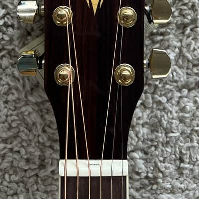 Mint Washburn Heritage Series Jumbo Size Acoustic Electric Guitar, Flame Maple image 3