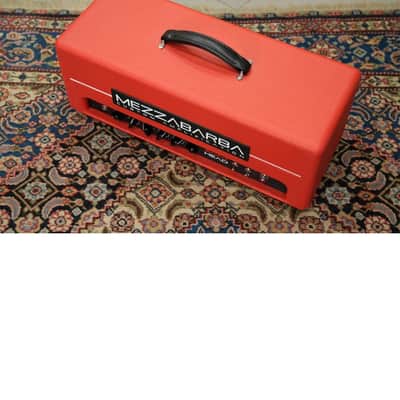 MEZZABARBA Z35 Head 45w - with Master Volume & Send/Return - Red Custom Tolex image 4