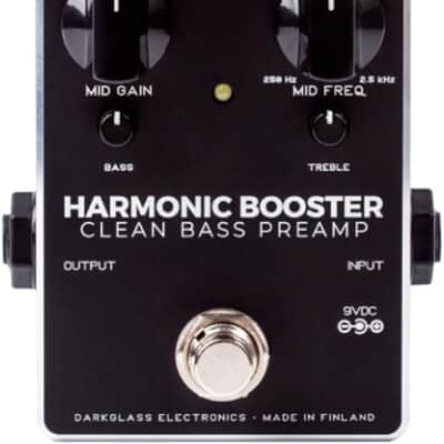 Darkglass Electronics Harmonic Booster Bass Preamp  Clean Bass Preamp Peda image 2