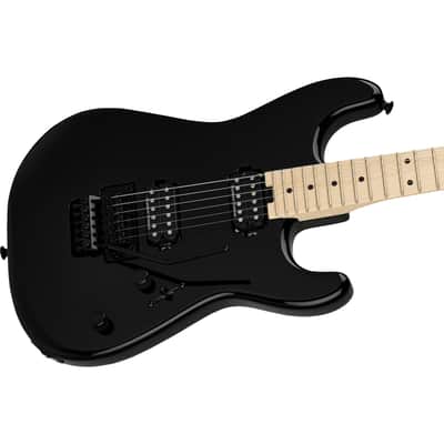Charvel Pro-Mod San Dimas Style 1 HH FR MPL Gloss Black - Electric Guitar image 4