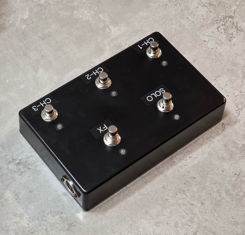 Enhanced Rectifier Bigfoot-Style Footswitch for Mesa Boogie (No