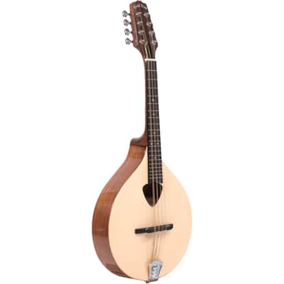 Gold Tone Traditional Irish Mandola with Pickup - Natural image 2