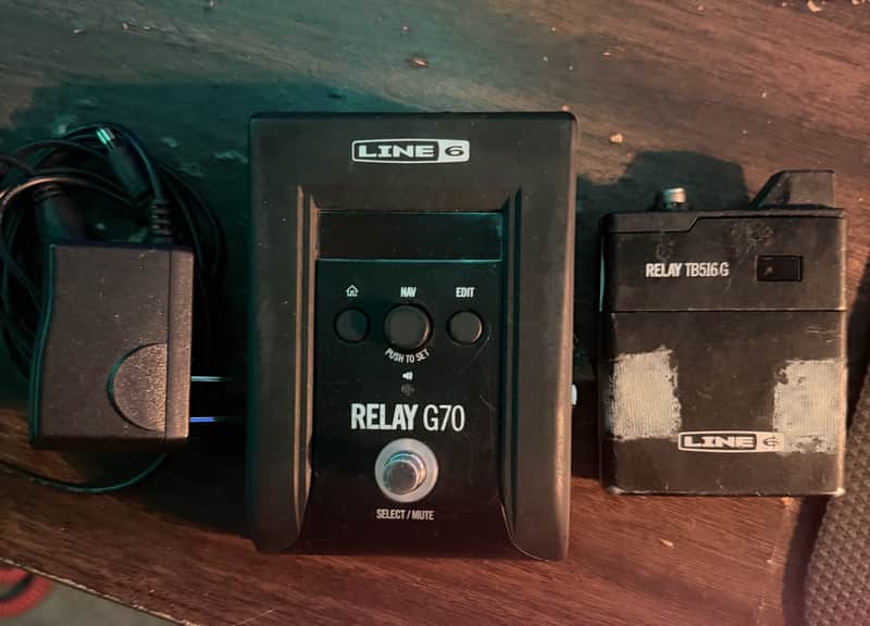 Line 6 Relay G70 Guitar Wireless System 2010s - Black image 1