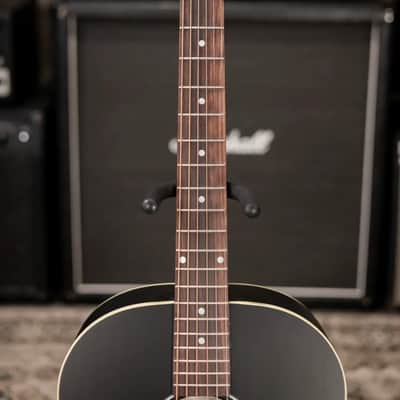 Gibson J-45 Special Dreadnought Acoustic Guitar - Ebony Satin with Gig Bag image 4
