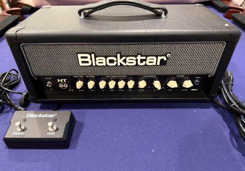Blackstar HT-20RH MKII 2-Channel 20-Watt Guitar Amp Head with Reverb 2019 - Present - Black image 1