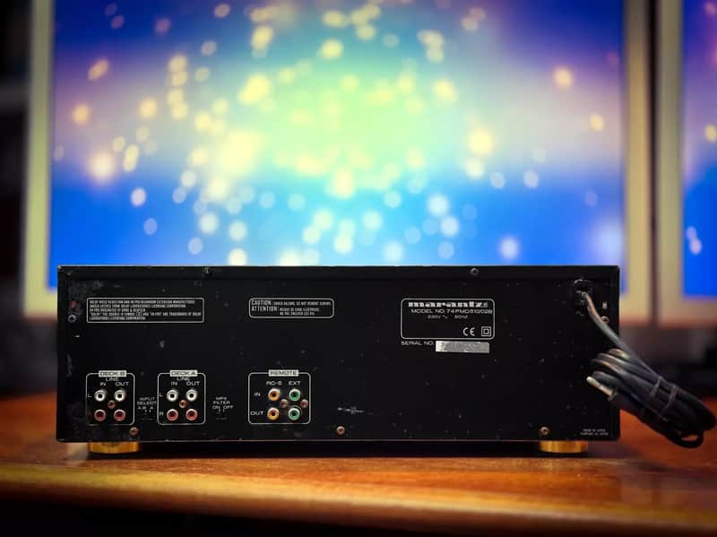Platine Cassette Double Marantz PMD510 – Professionnelle Pour Studio, état Fonctionnel