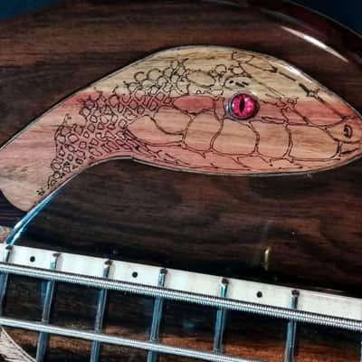 Handcrafted 6 string Snake Olympia by Gamma Guitars image 14