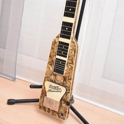 Herrnsdorf Lapsteel – 1950s German Vintage GDR / DDR Hawaii Slide Guitar / Gitarre image 2