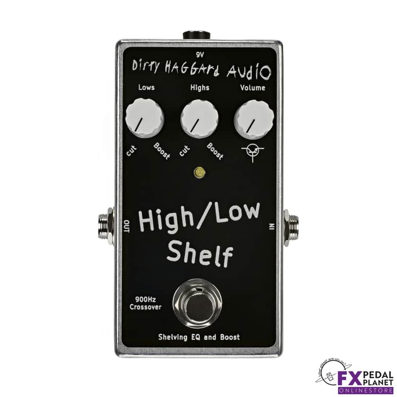 Dirty Haggard Audio High/Low Shelf 2025 - Brushed Aluminium, Black and White image 1