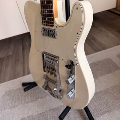 Fender American Special Telecaster - TV Jones + Bigsby - Rosewood Fretboard - Olympic White image 4