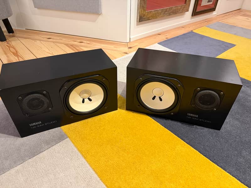 YAMAHA NS-10M STUDIO — LEGENDARY JAPANESE STUDIO MONITORS — ORIGINAL PAIR image 1