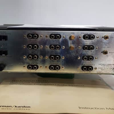 Harman Kardon Vintage model Citation Eleven , Solid State Stereo Preamplifier/Equaliser Made in USA (1976) image 6