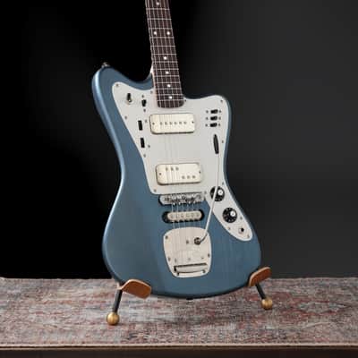 Deimel Firestar - Charcoal Blue / Natural Aluminum. Novak pickups + Leslee Circuit. NEW, (Authorized Dealer) image 2