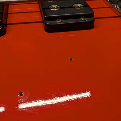 G&L USA Custom Order 4 String Fretless Bass Guitar One Off 2000s 8.12Lbs Fullerton Red image 10