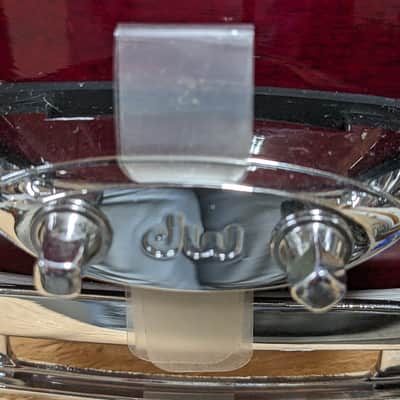DW Design Series 14x5" Frequent Flyer snare - Red Gloss image 12