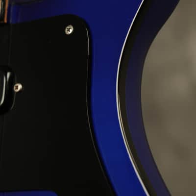 1988 Rickenbacker 4003 Bass BT Midnight Blue w/BLACK hardware + binding! image 6