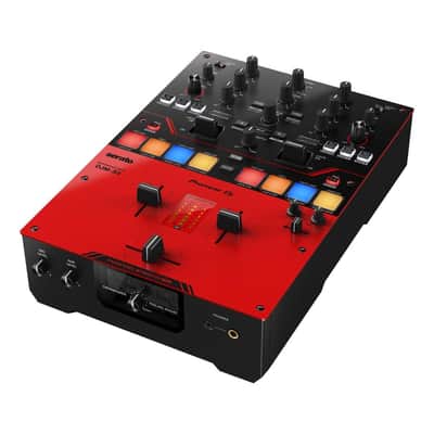 Pioneer PLX-1000 DJ Battle Turntables w DJM-S5 Scratch Mixer & Black Cases image 4