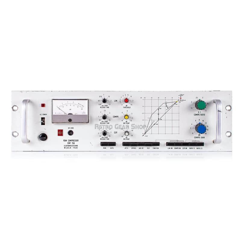 EMT PDM 156 Stereo Compressor Limiter Expander Gate Vintage Rare Analog Serviced *read description* image 1
